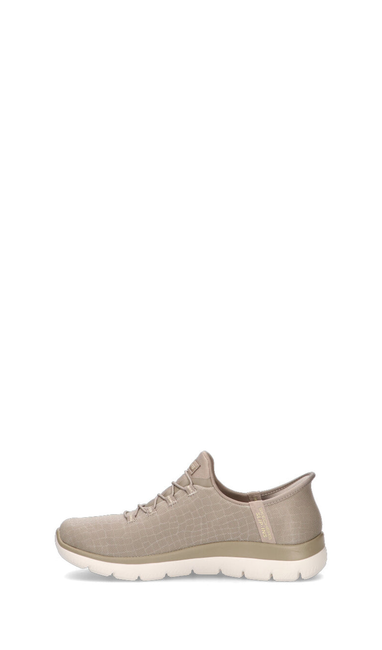 SKECHERS SPORT Sneaker donna taupe