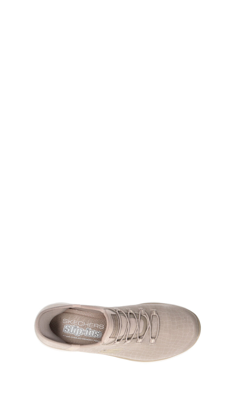 SKECHERS SPORT Sneaker donna taupe