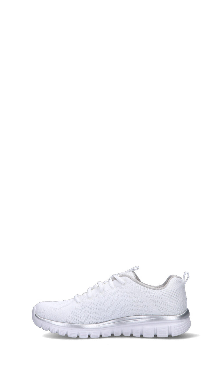 SKECHERS SPORT Sneaker donna bianca