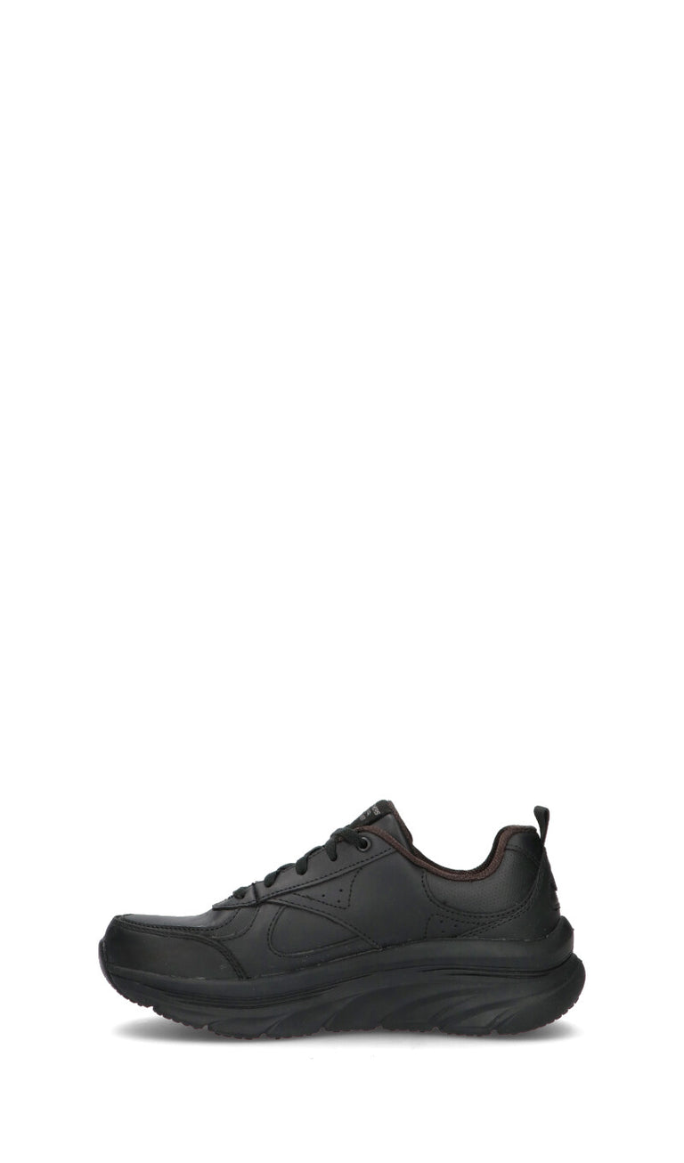 SKECHERS SPORT Sneaker donna nera in pelle