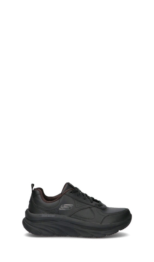 SKECHERS SPORT Sneaker donna nera in pelle