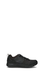 SKECHERS SPORT Sneaker uomo nera in suede