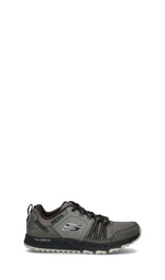 SKECHERS SPORT Sneaker uomo grigia in pelle