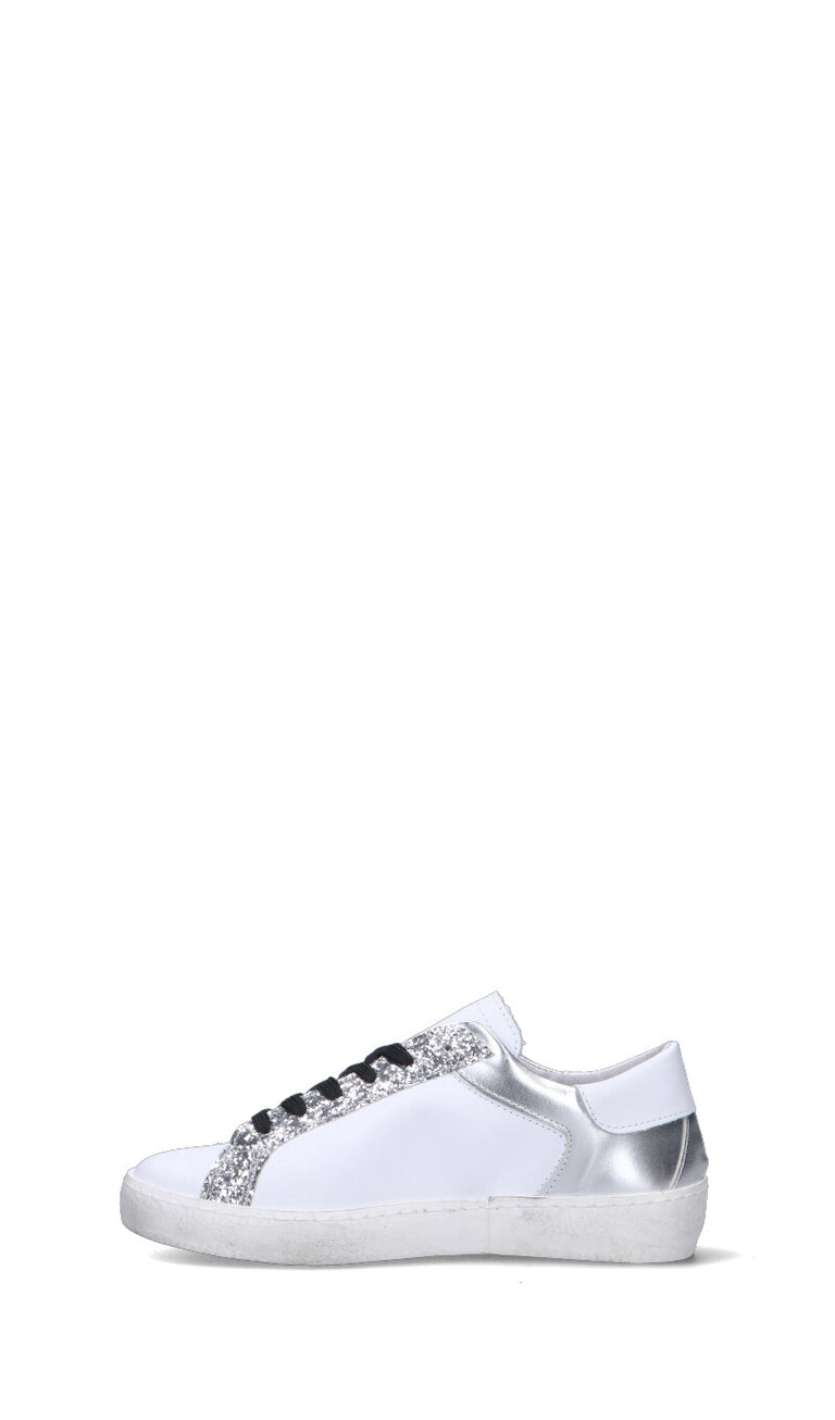 OTTANT8,6 Sneaker donna bianca/argento in pelle