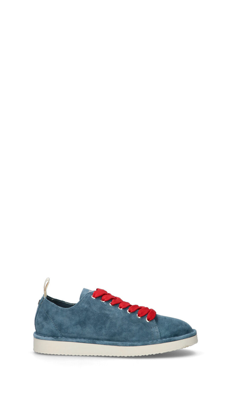 PANCHIC Sneaker uomo blu in suede