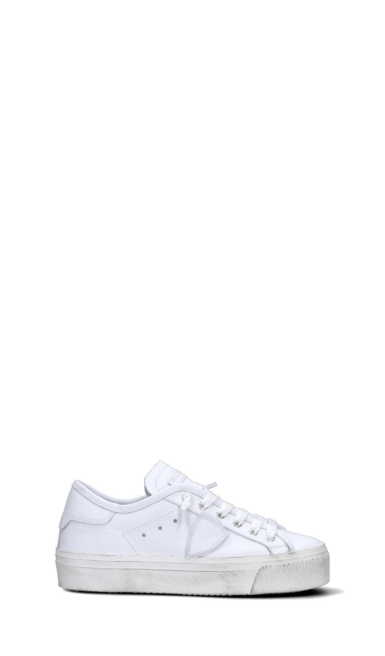 PHILIPPE MODEL - PARIS HAUTE LOW Sneaker donna bianca in pelle