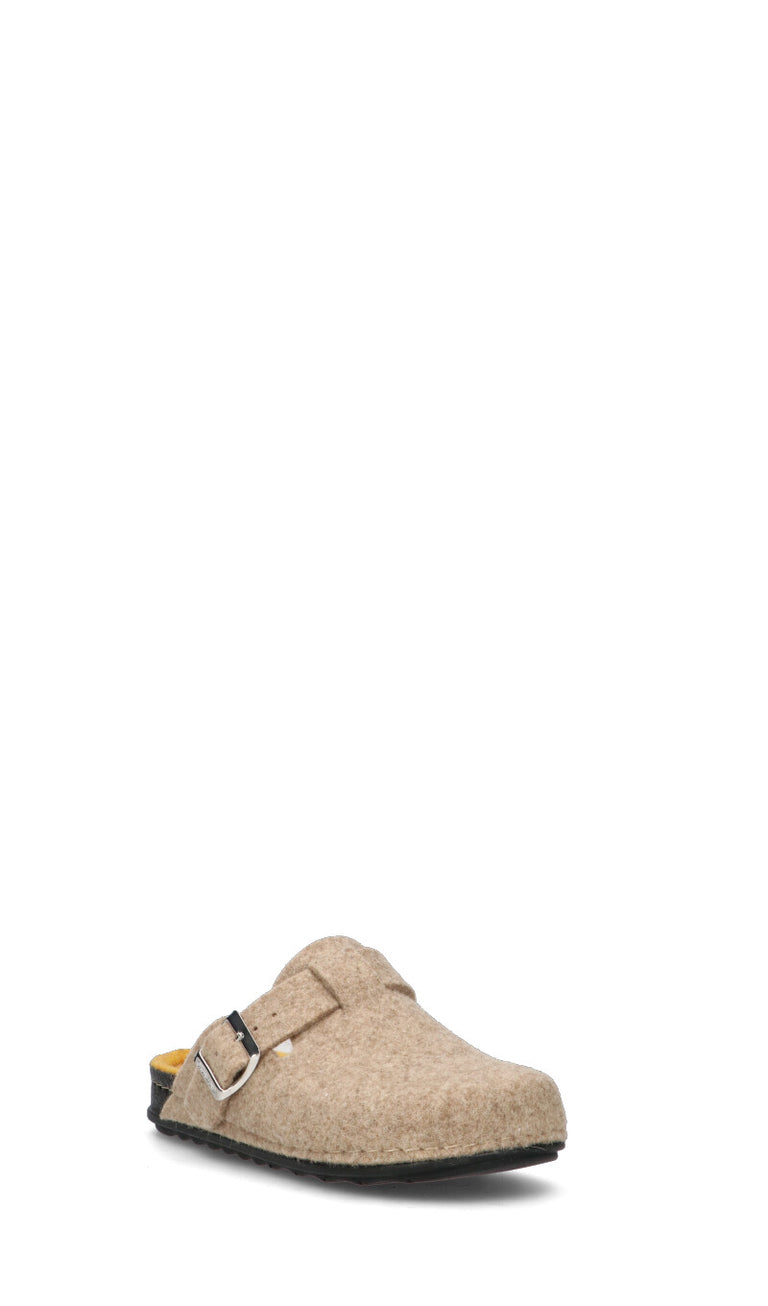 GRUNLAND Pantofola donna beige