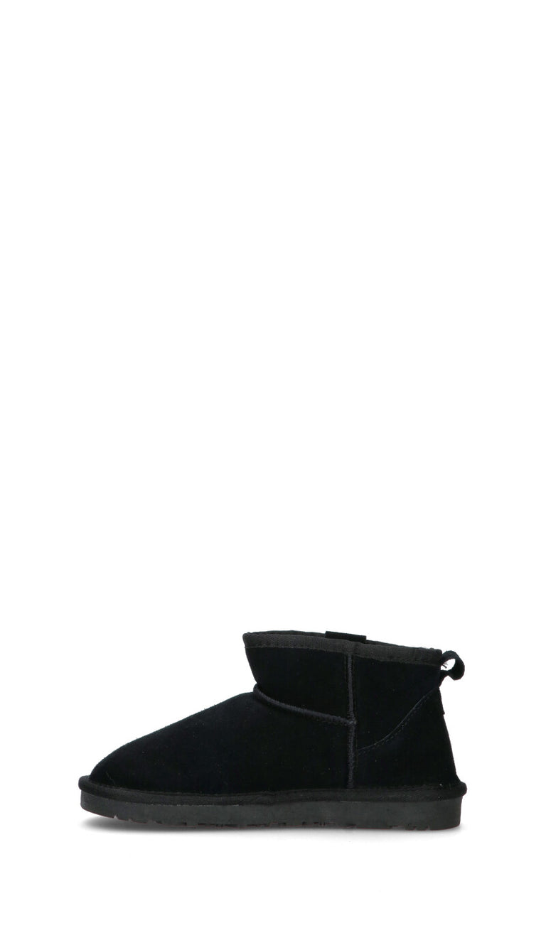 PATRIZIA PEPE Ugg ragazza nero in suede