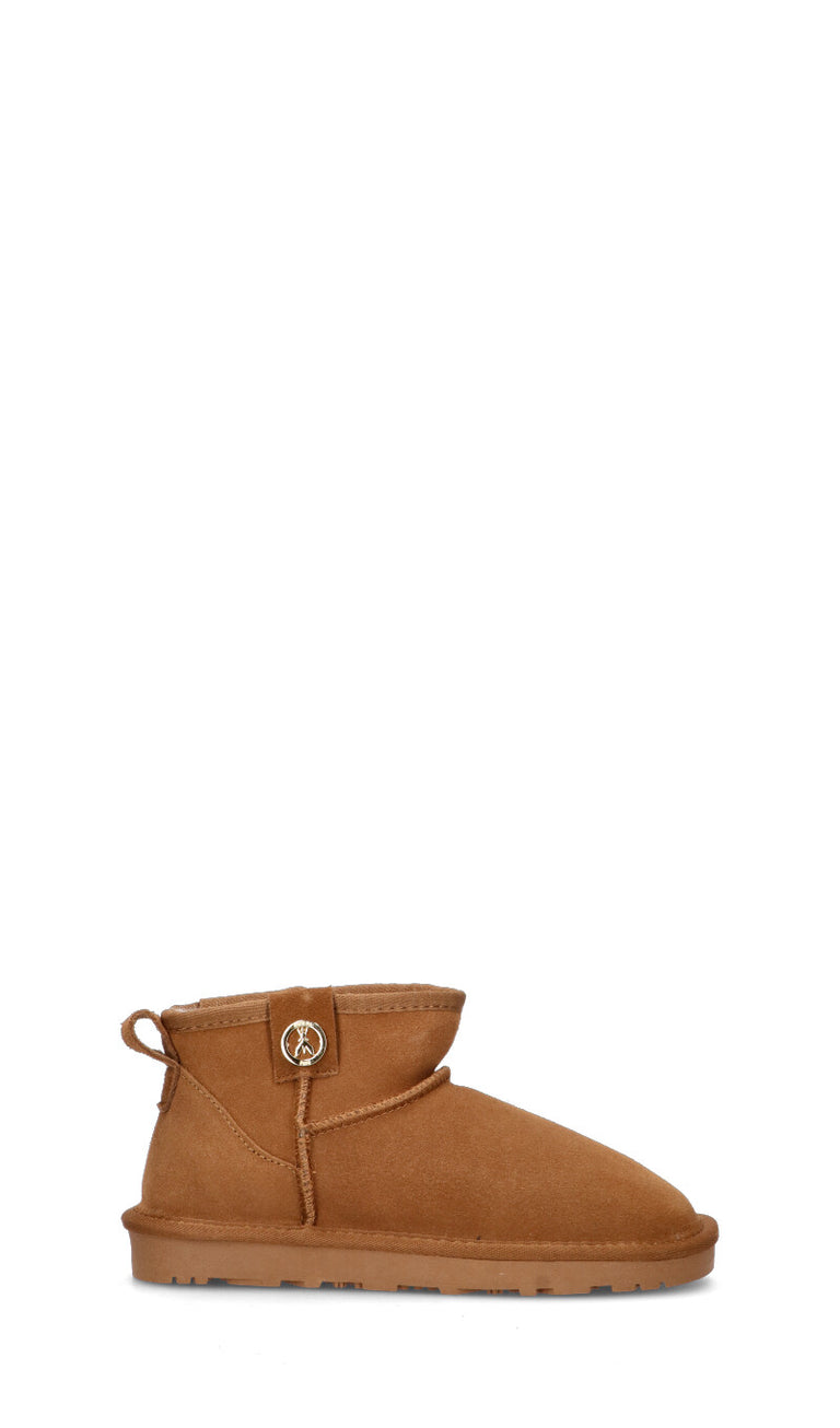 PATRIZIA PEPE Ugg ragazza marrone in suede