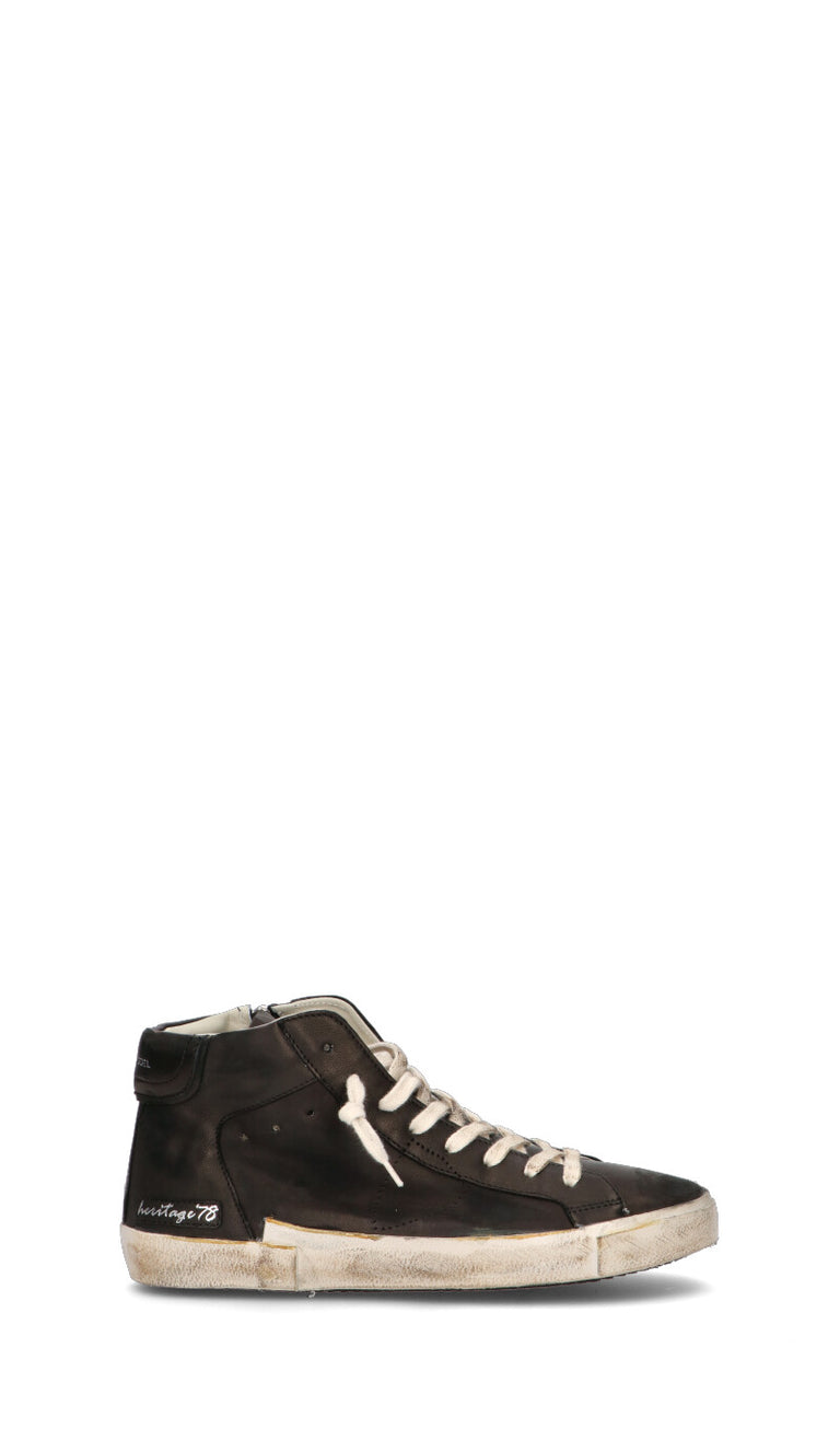 PHILIPPE MODEL Sneaker uomo nera in pelle