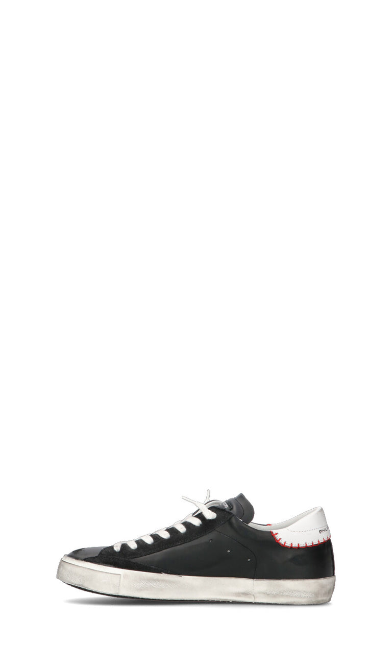 PHILIPPE MODEL Sneaker uomo nera in pelle