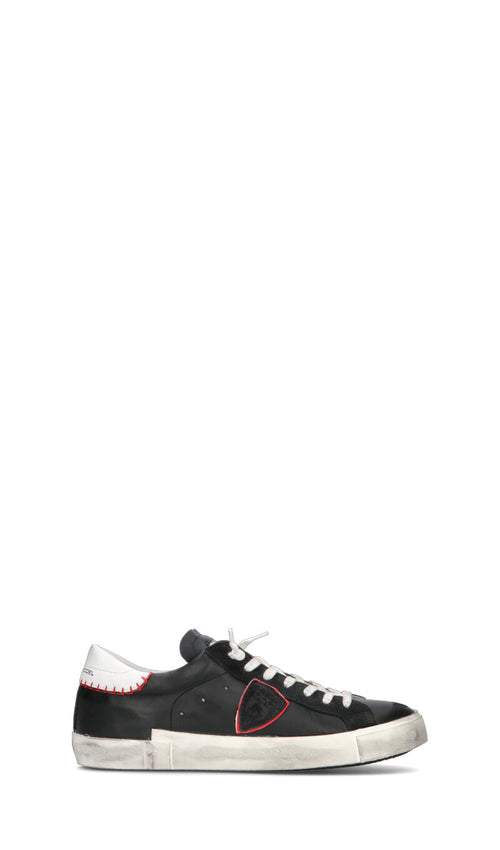 PHILIPPE MODEL Sneaker uomo nera in pelle