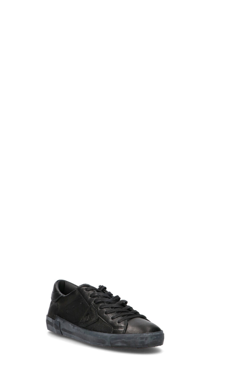 PHILIPPE MODEL Sneaker uomo nera in pelle