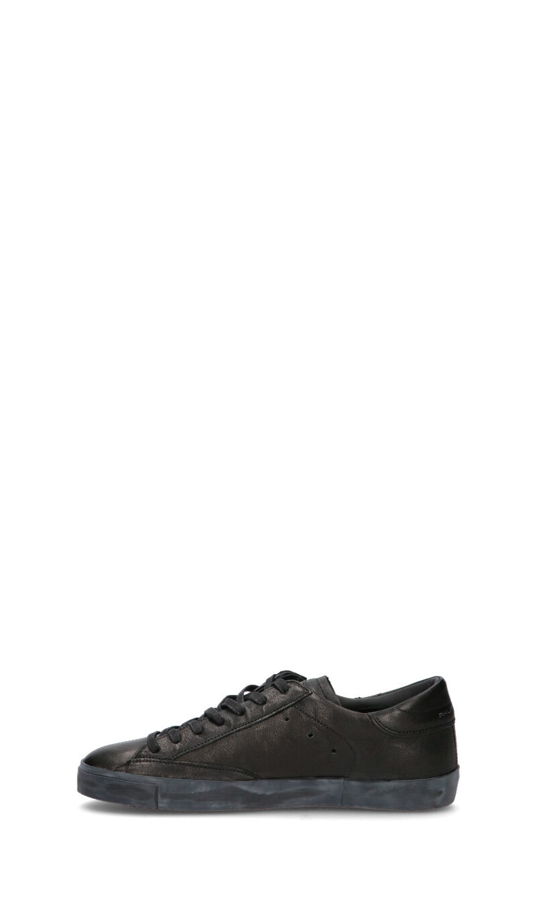 PHILIPPE MODEL Sneaker uomo nera in pelle