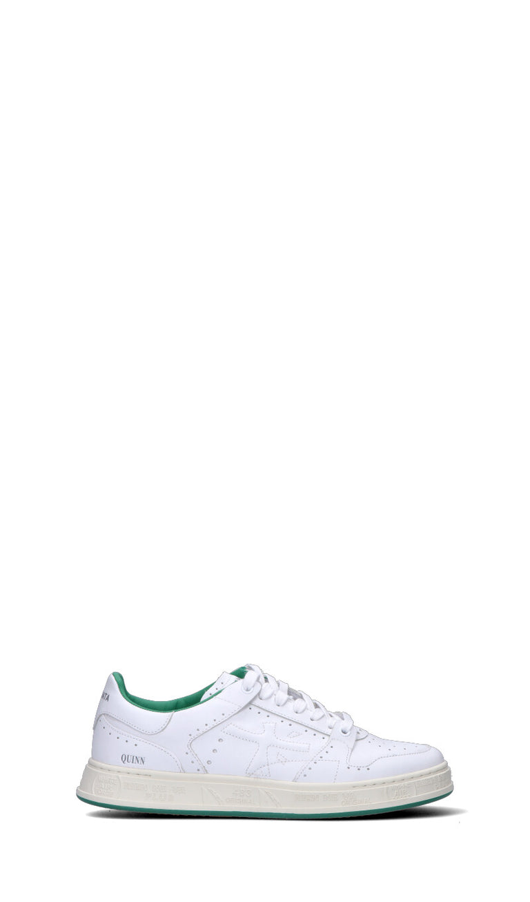 PREMIATA Sneaker uomo bianca/verde in pelle