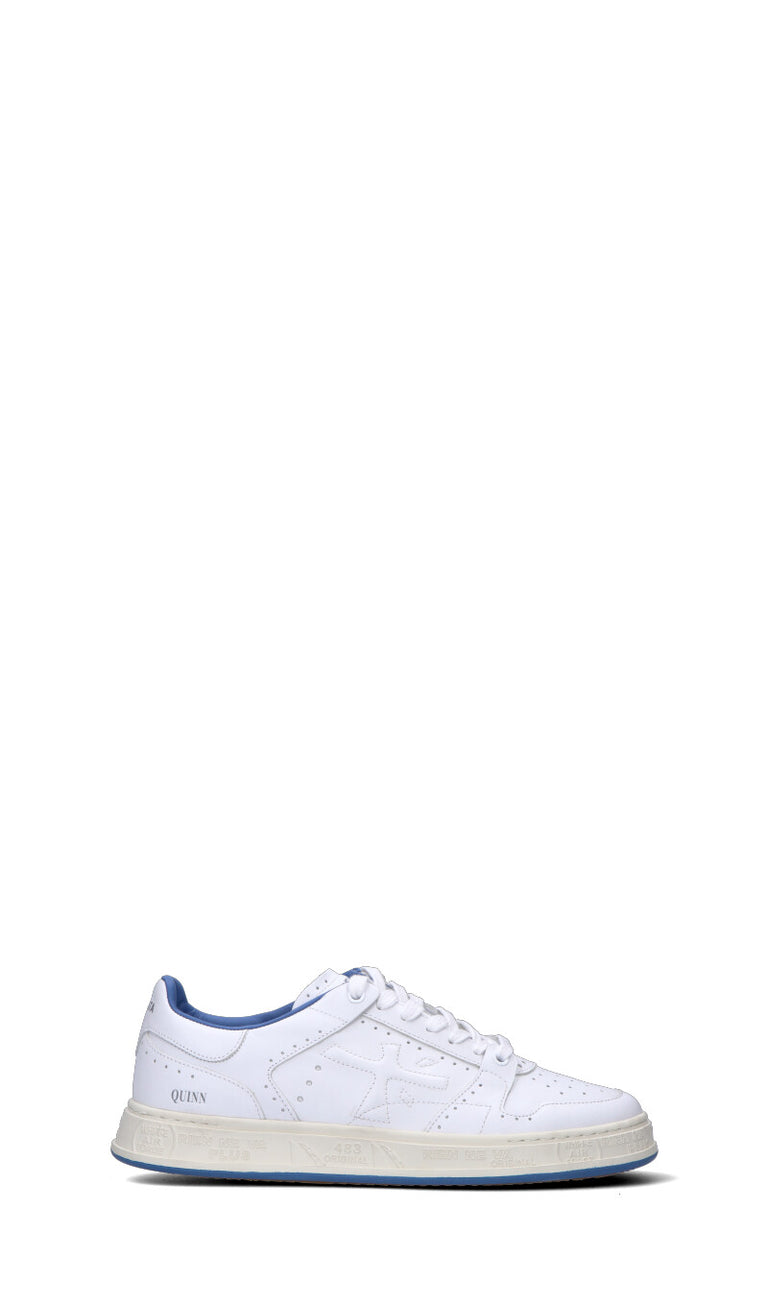 PREMIATA Sneaker uomo bianca/blu in pelle