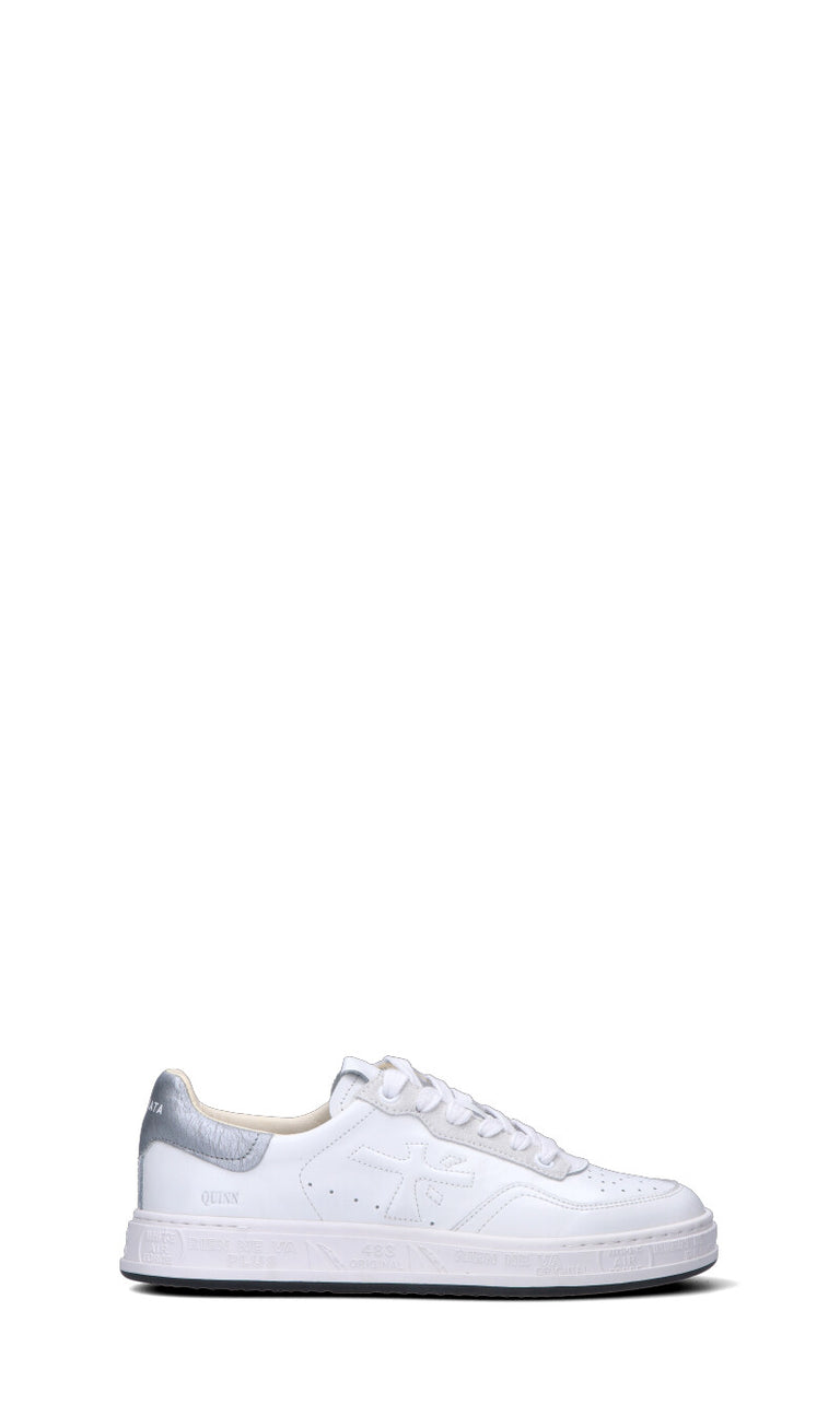 PREMIATA Sneaker donna bianca/argento in pelle