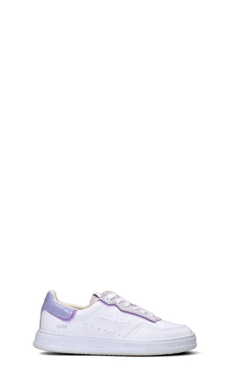 PREMIATA Sneaker donna bianca/lilla in pelle