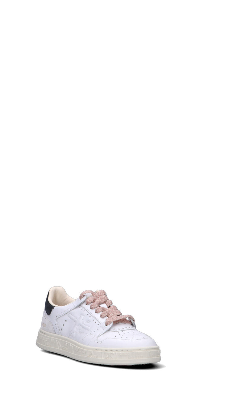 PREMIATA Sneaker donna bianca/nera in pelle