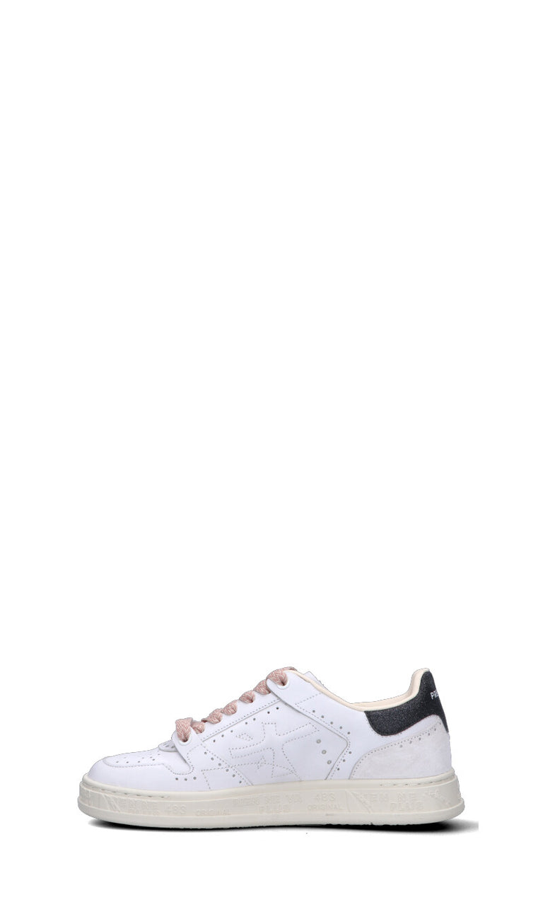 PREMIATA Sneaker donna bianca/nera in pelle