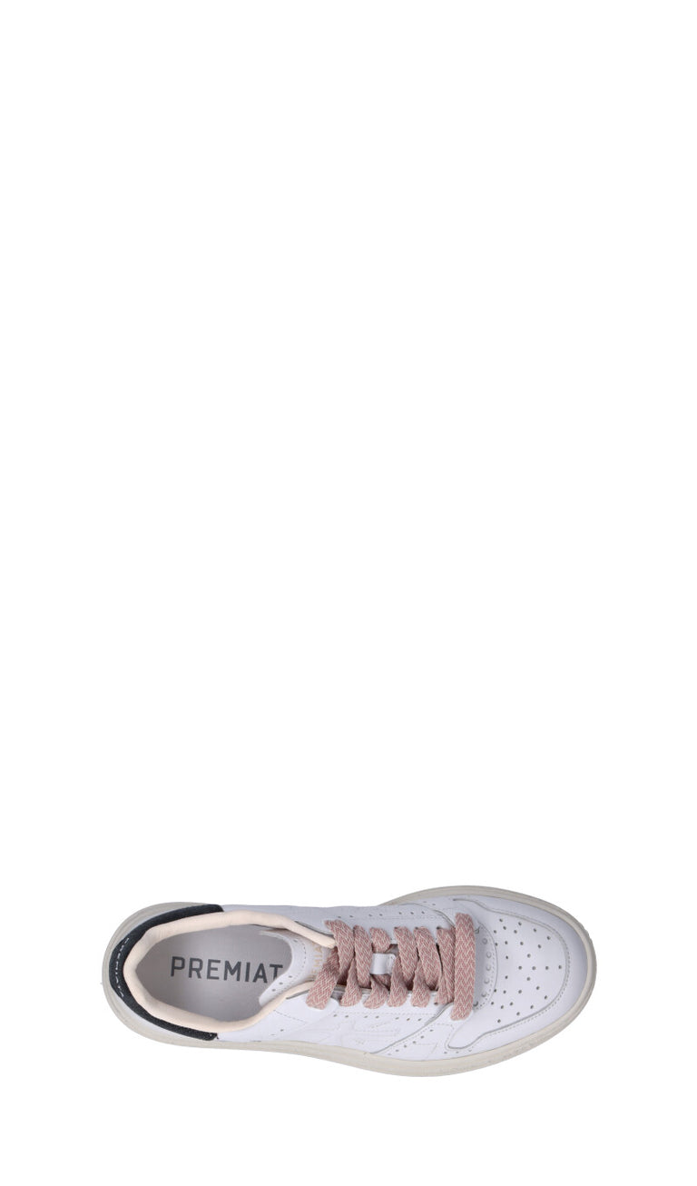 PREMIATA Sneaker donna bianca/nera in pelle