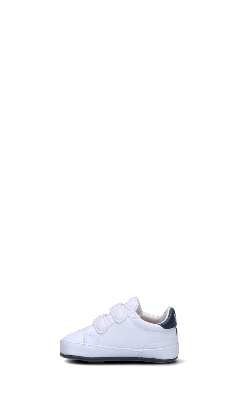 RALPH LAUREN Sneaker bimbo bianca/blu