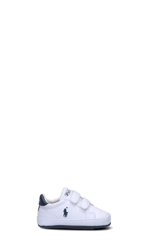 RALPH LAUREN Sneaker bimbo bianca/blu