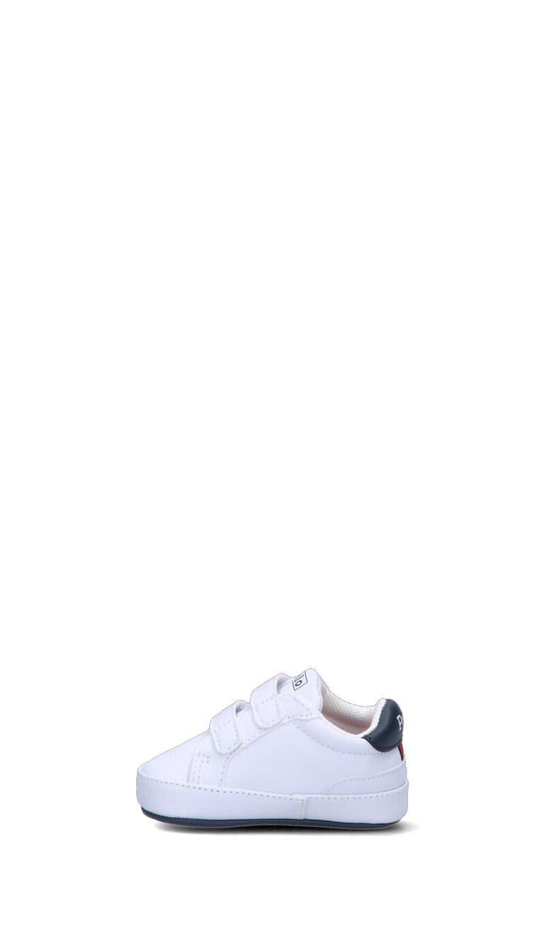 RALPH LAUREN Sneaker bimbo bianca/nera