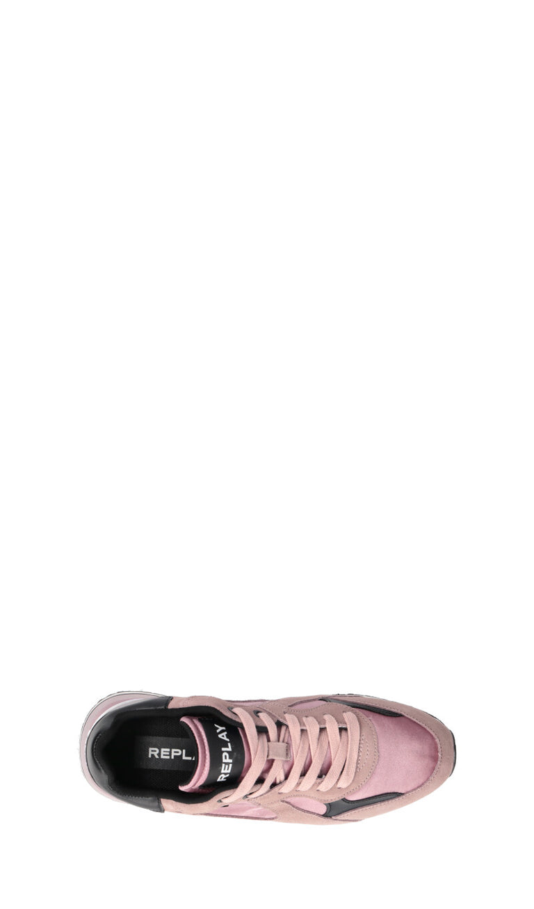 REPLAY Sneaker donna rosa in suede