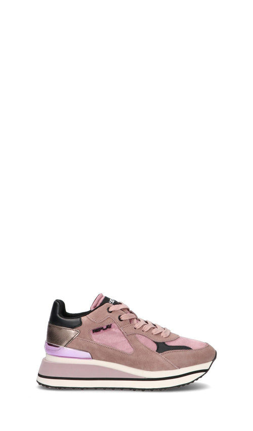 REPLAY Sneaker donna rosa in suede