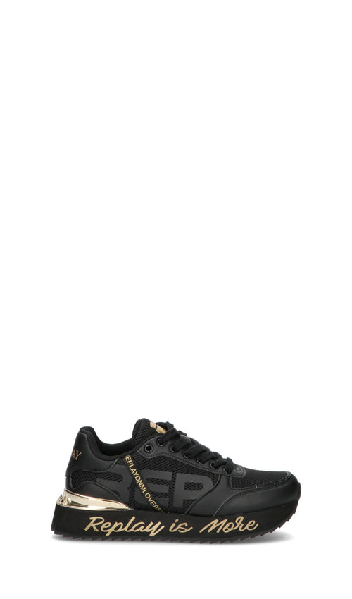 REPLAY Sneaker donna nera