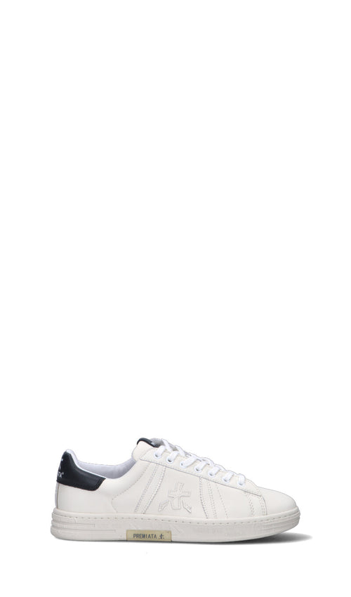 PREMIATA Sneaker uomo bianca/nera in pelle