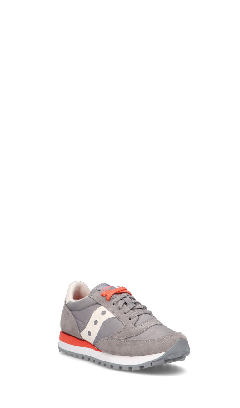 SAUCONY - SHADOW ORIGINAL Sneaker donna grigia/arancio in suede