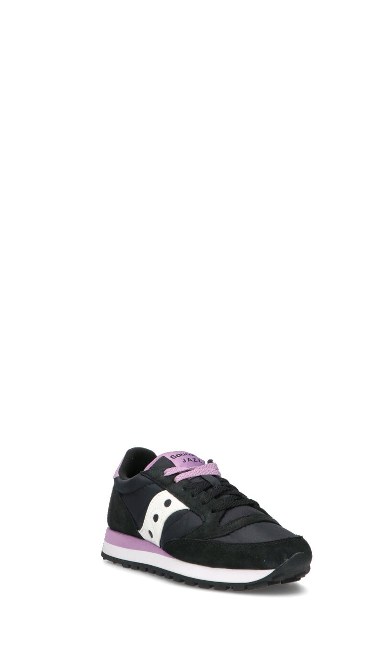 SAUCONY JAZZ ORIGINAL Sneaker donna nera/bianca/viola in suede