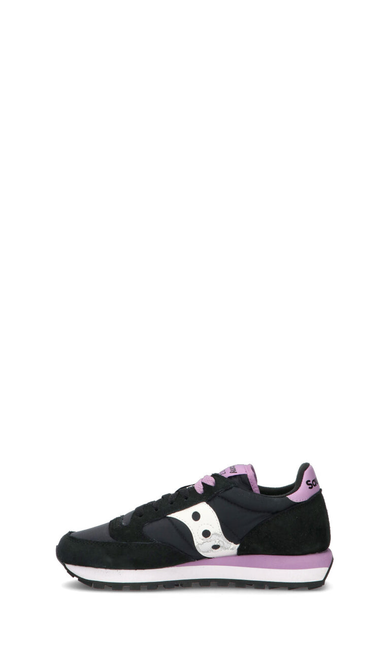 SAUCONY JAZZ ORIGINAL Sneaker donna nera/bianca/viola in suede