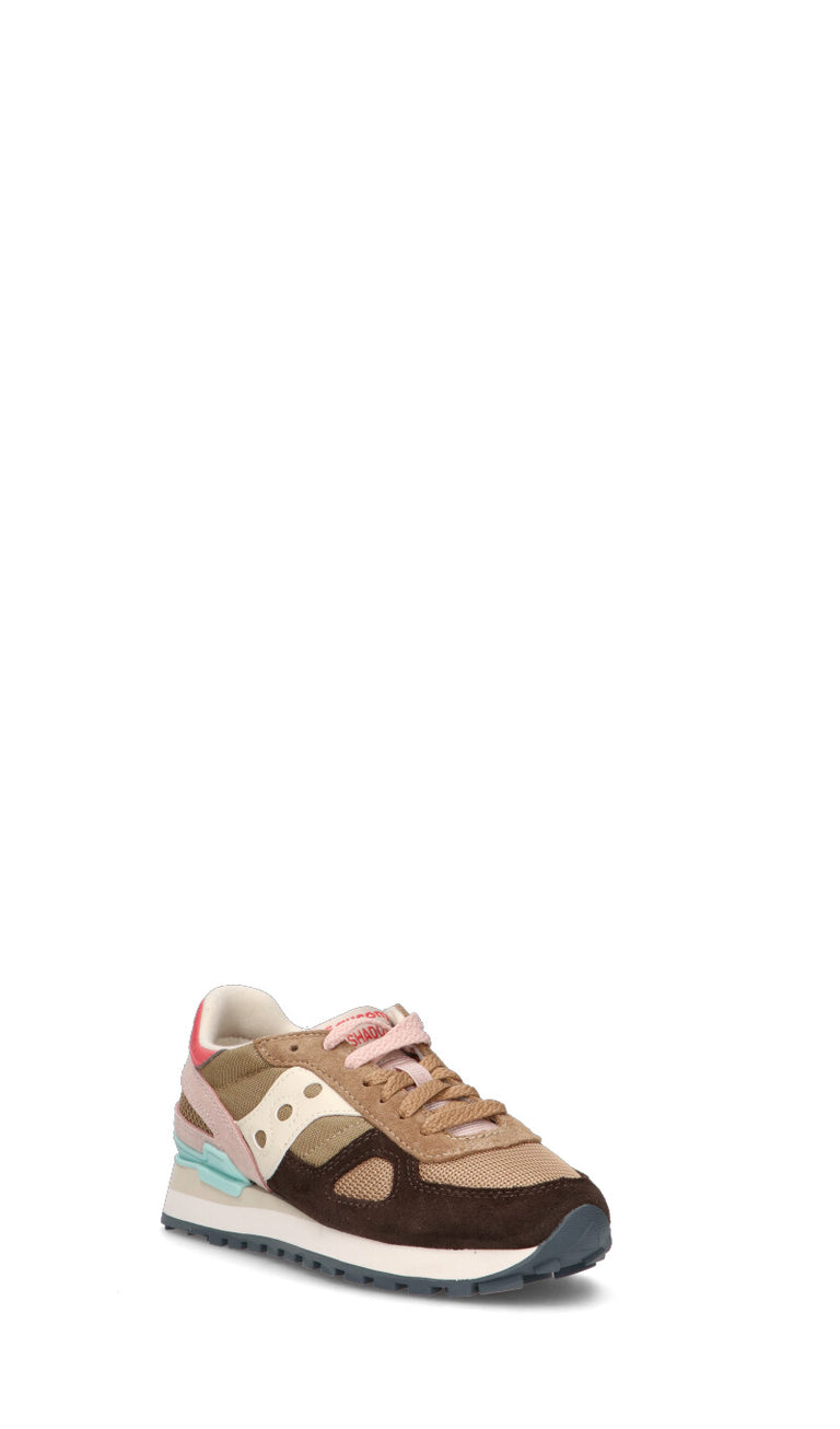 SAUCONY - SHADOW ORIGINAL Sneaker donna beige/marrone in suede