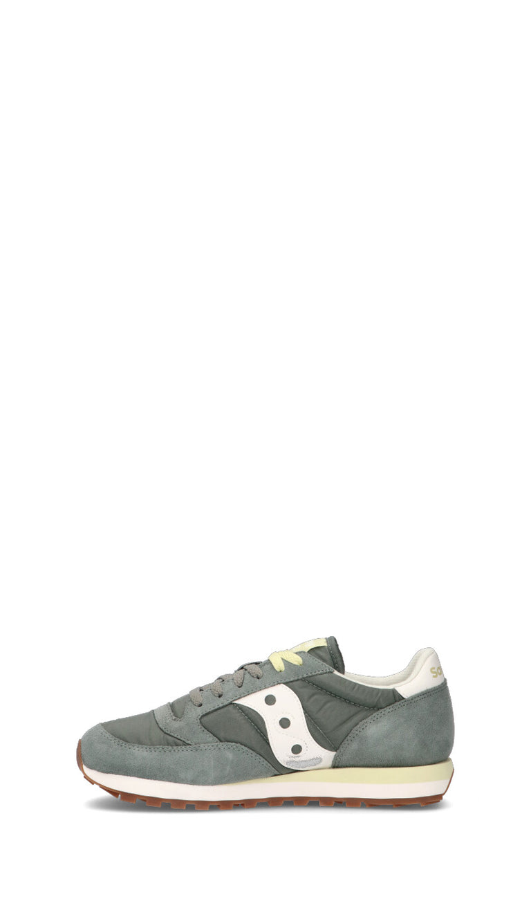 SAUCONY JAZZ ORIGINAL Sneaker uomo verde/gialla/bianca in suede