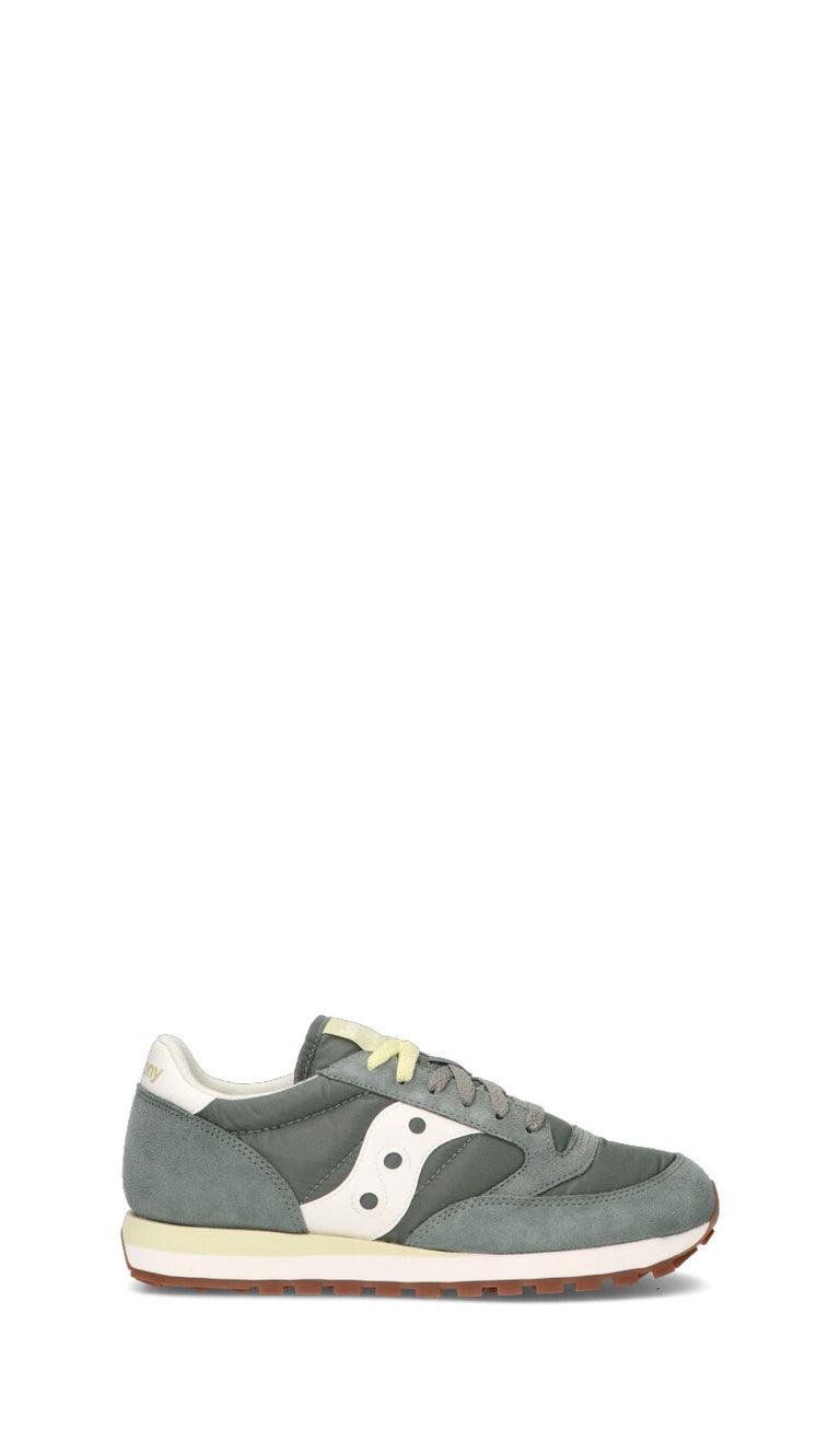 SAUCONY JAZZ ORIGINAL Sneaker uomo verde/gialla/bianca in suede