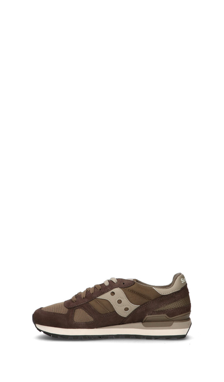 SAUCONY - SHADOW ORIGINAL Sneaker uomo marrone in suede