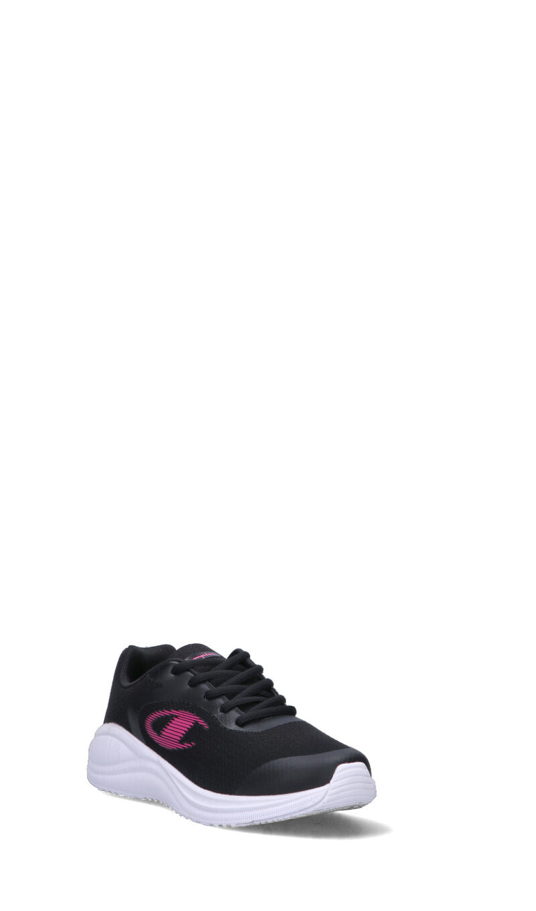 CHAMPION Sneaker ragazzo nera e rosa