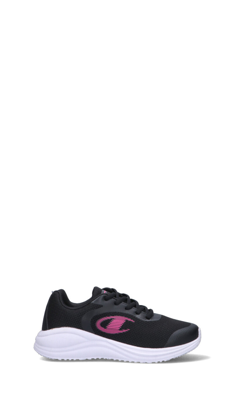 CHAMPION Sneaker ragazzo nera e rosa