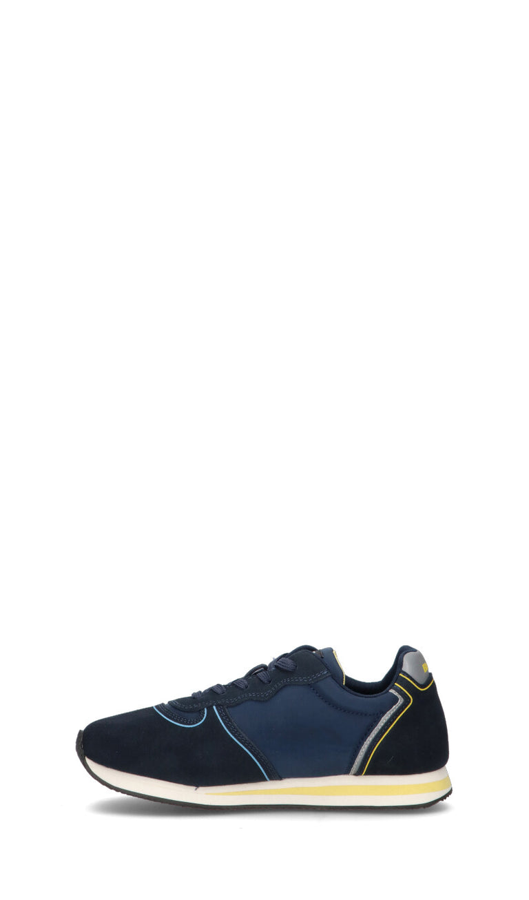 BLAUER Sneaker ragazzo blu in suede