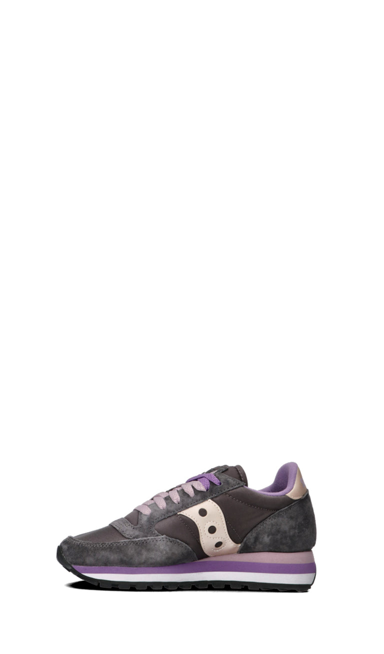 SAUCONY JAZZ TRIPLE Sneaker donna grigia/viola