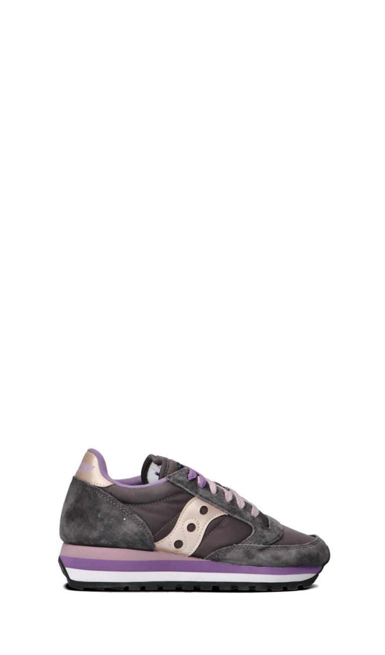 SAUCONY JAZZ TRIPLE Sneaker donna grigia/viola