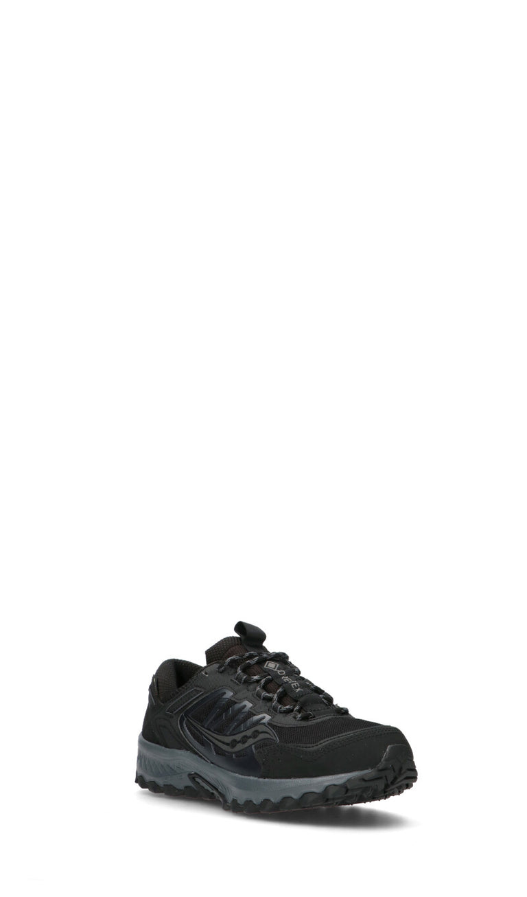 SAUCONY - GRID PEAK GTX Sneaker uomo nera in gore-tex