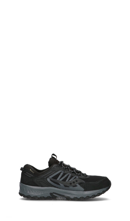 SAUCONY - GRID PEAK GTX Sneaker uomo nera in gore-tex