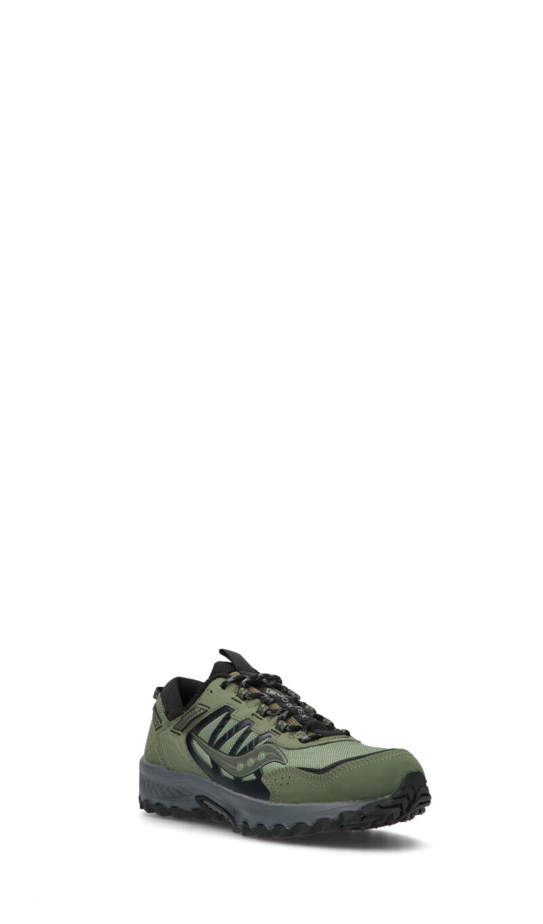 SAUCONY - GRID PEAK GTX Sneaker uomo verde in gore-tex