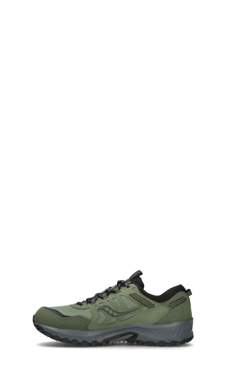 SAUCONY - GRID PEAK GTX Sneaker uomo verde in gore-tex