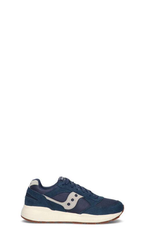 SAUCONY - ECLIPSE Sneaker uomo blu in suede