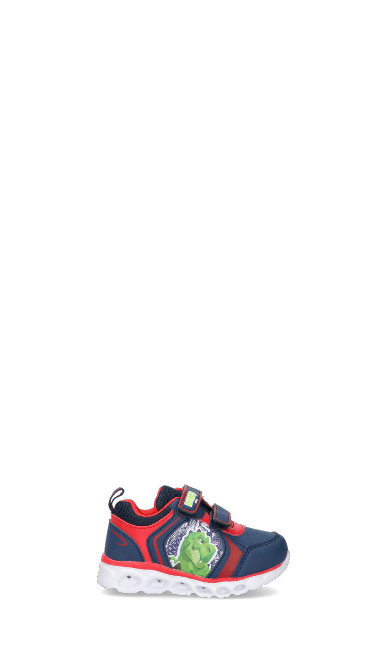 DISNEY Sneaker bimbo blu/rossa